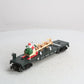 Lionel 6-26667 O North Pole Express Santa's Sleigh Flatcar