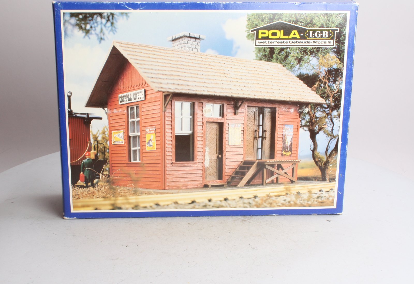 Pola 933 G Scale Cripple Creek Station Building Kit – Trainz
