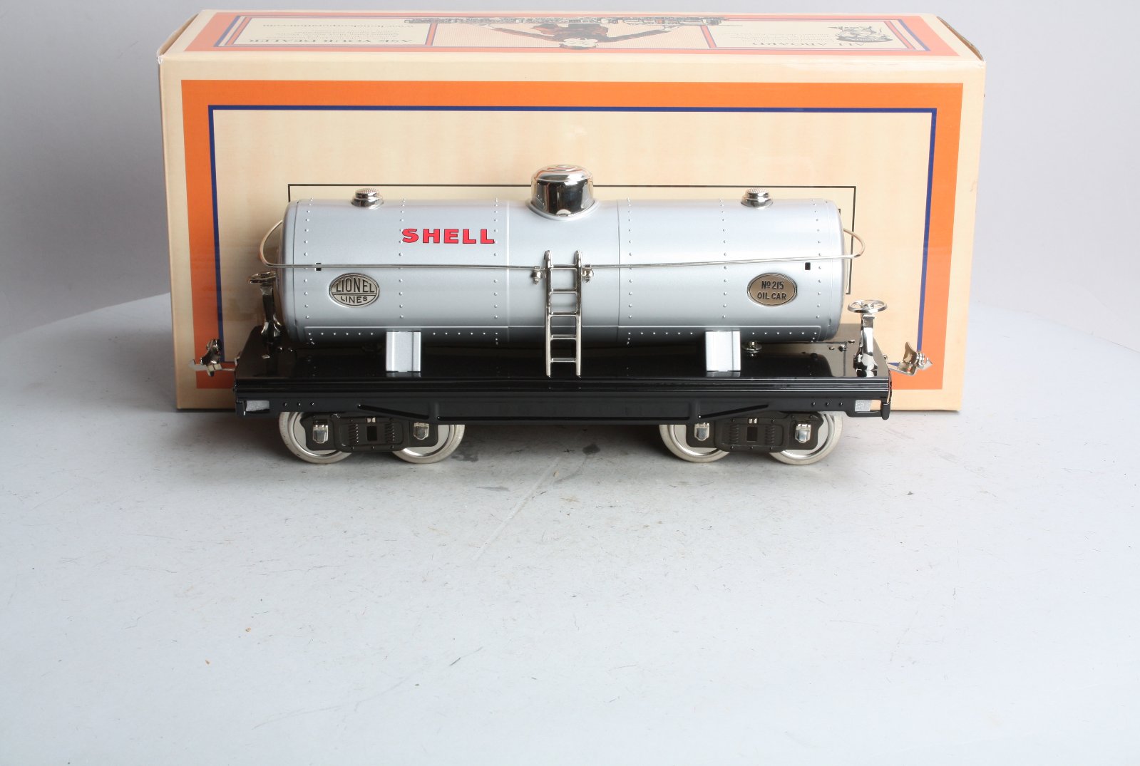 MTH 11-30062 Lionel Standard Gauge Shell Oil Tank Car #215
