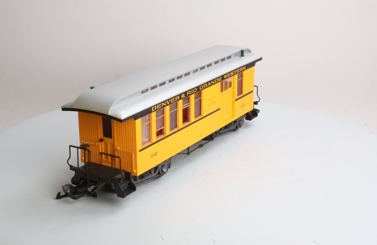 ✔️超レア✨L.G.B. マイクロミニ size 1 LGB 30815 G Scale D&RGW Passenger Combo Car #212 – Trainz