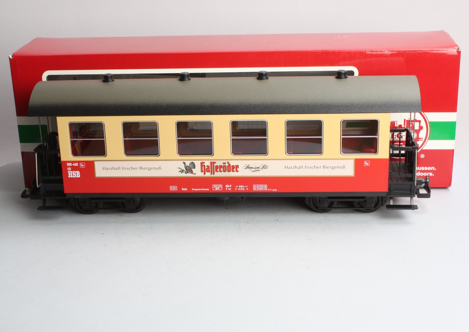 LGB 34730 HSB Hasseroder Passenger Car – Trainz
