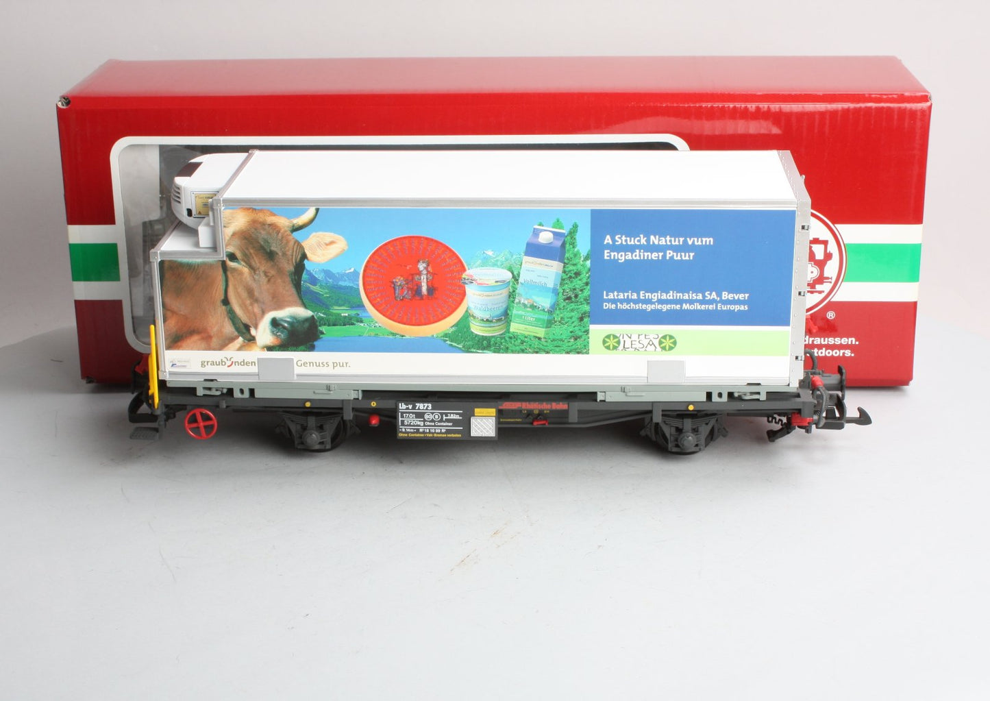 LGB 46893 RhB COOP Bergkas Container Car