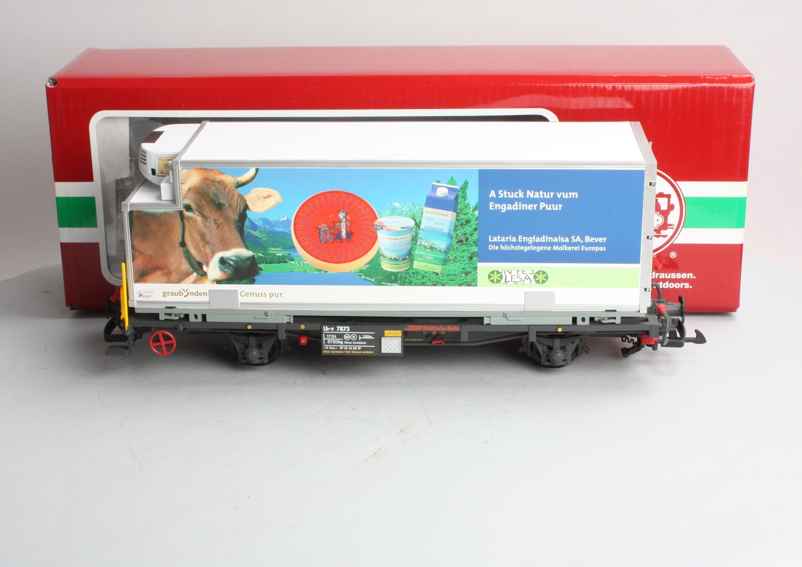 LGB 46893 RhB COOP Bergkas Container Car
