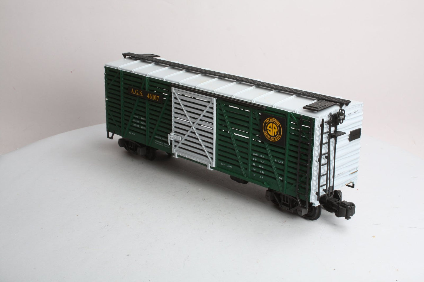 Aristo-Craft 46107 G Scale Southern Stock Car (Plastic Wheels)