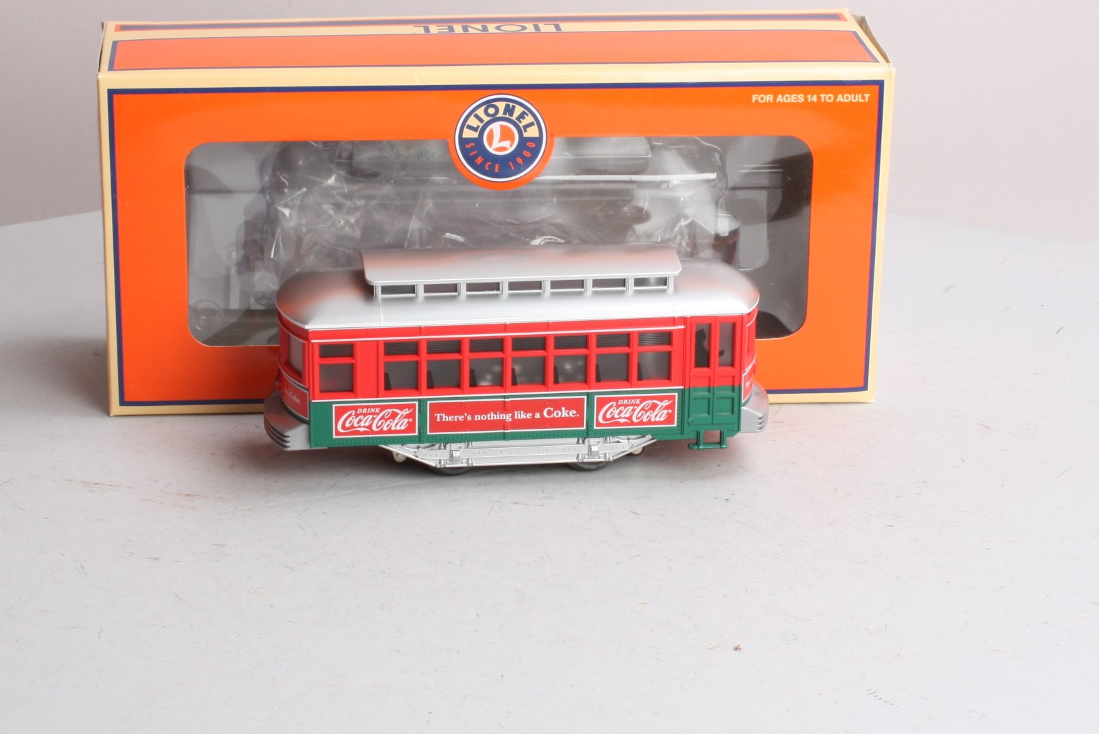 Lionel 6-28456 O Gauge Coca-Cola Trolley