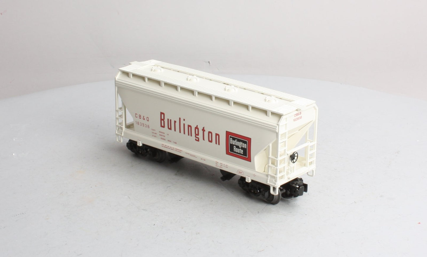 Lionel 6-27053 O Gauge CB&Q Burlington 2-Bay ACF Hopper #183938