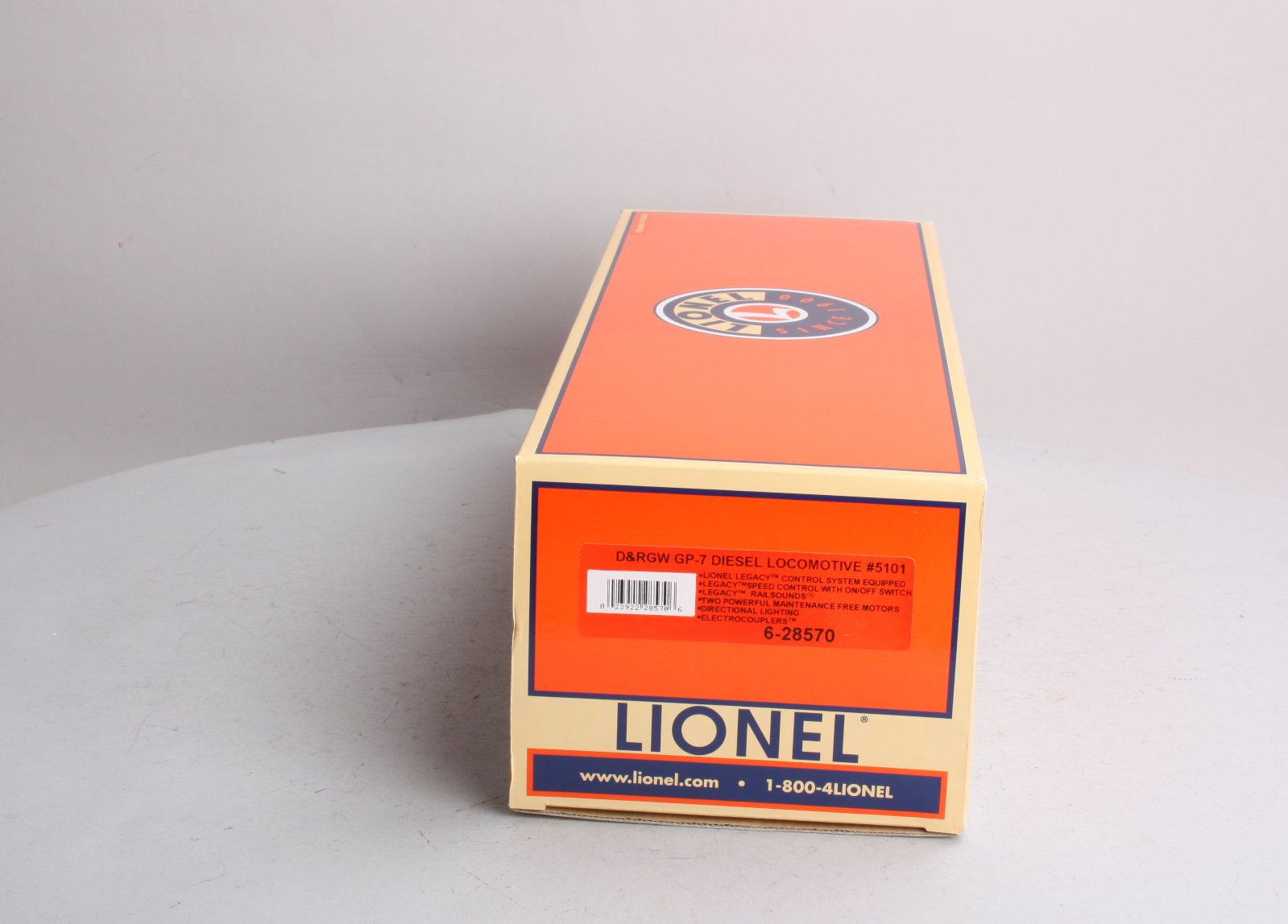 Lionel 6-28570 D&RGW GP7 Diesel Locomotive #5101