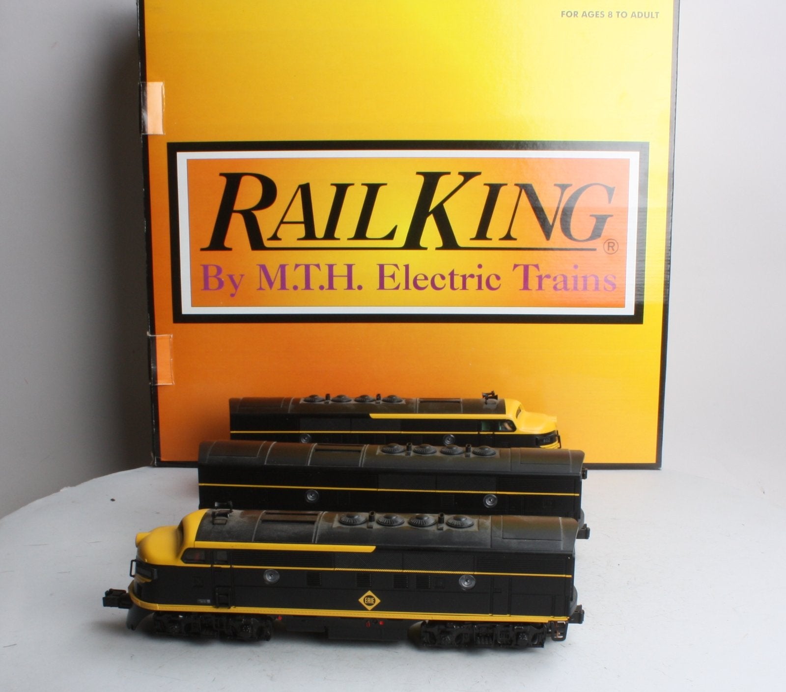 MTH 30-2774-1 Erie F-3 ABA Diesel Engine Set w/PS 2.0 #801/802