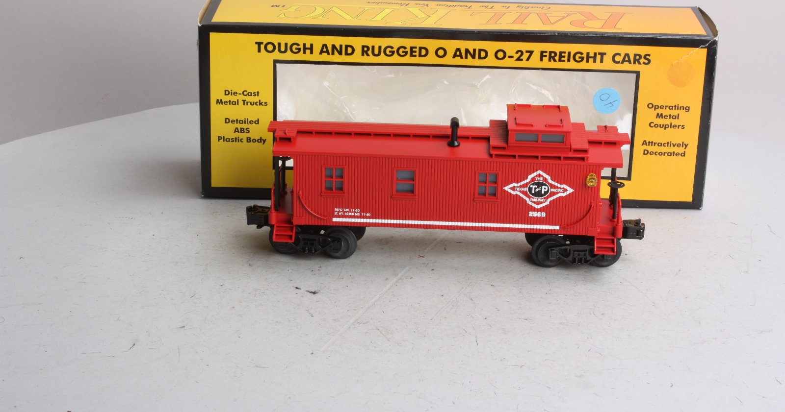 鉄道模型 TRAINS of TEXAS On3 GILPIN CABOOSE KIT MTH 30-7714 O Gauge Texas & Pacific Caboose #2569 – Trainz