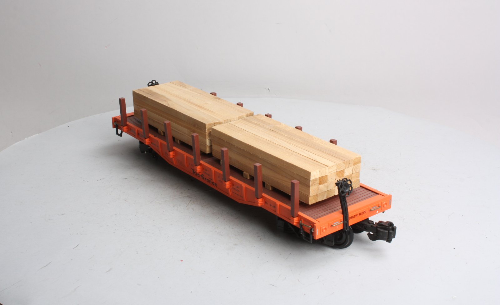 Aristo-Craft 46309 Denver & Rio Grande Flatcar with Load