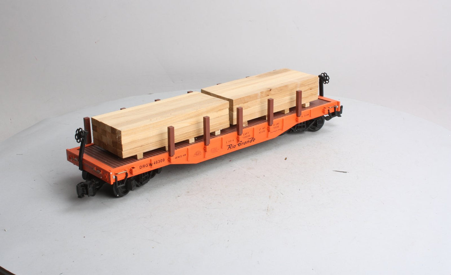 Aristo-Craft 46309 Denver & Rio Grande Flatcar with Load