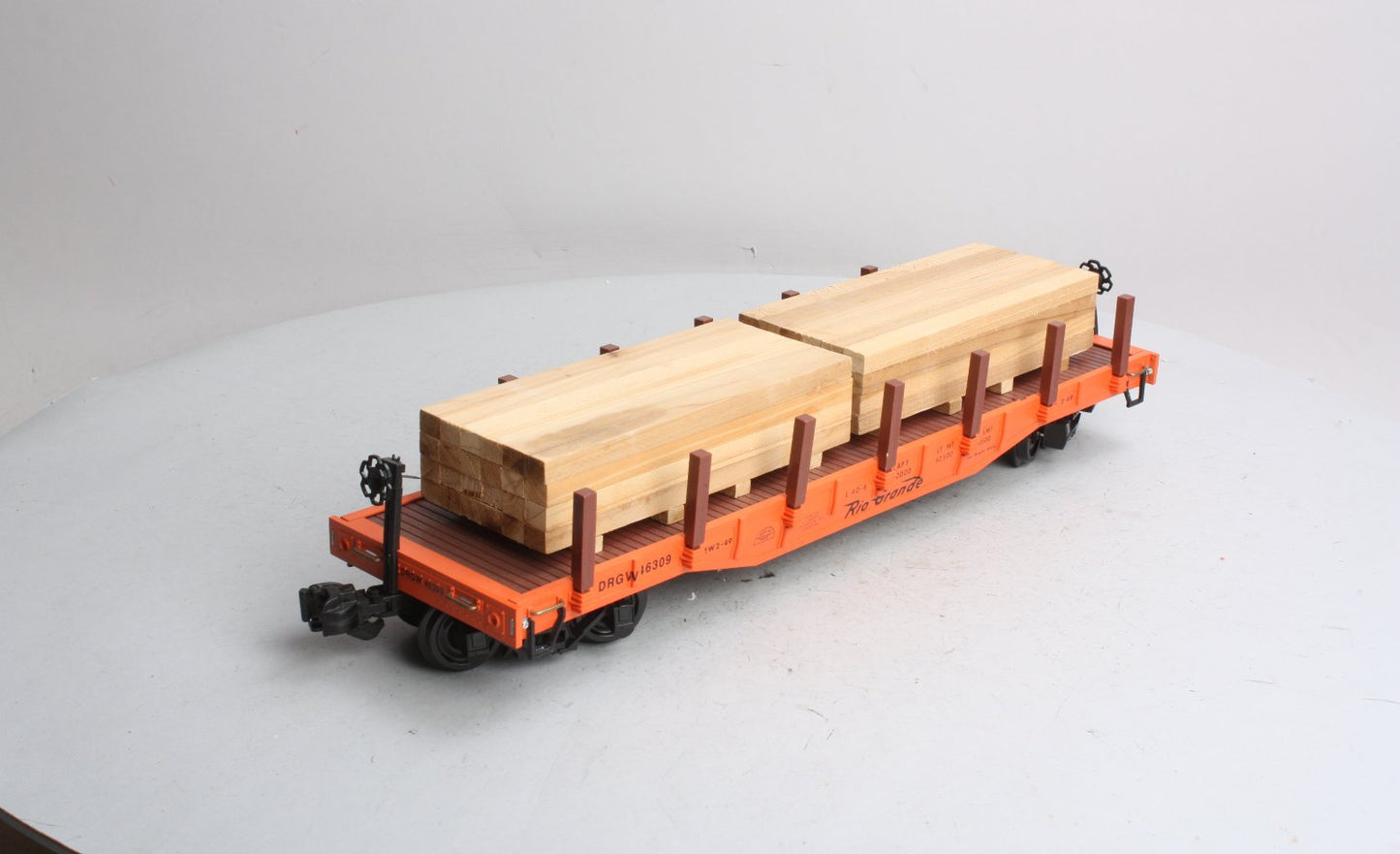 Aristo-Craft 46309 Denver & Rio Grande Flatcar with Load