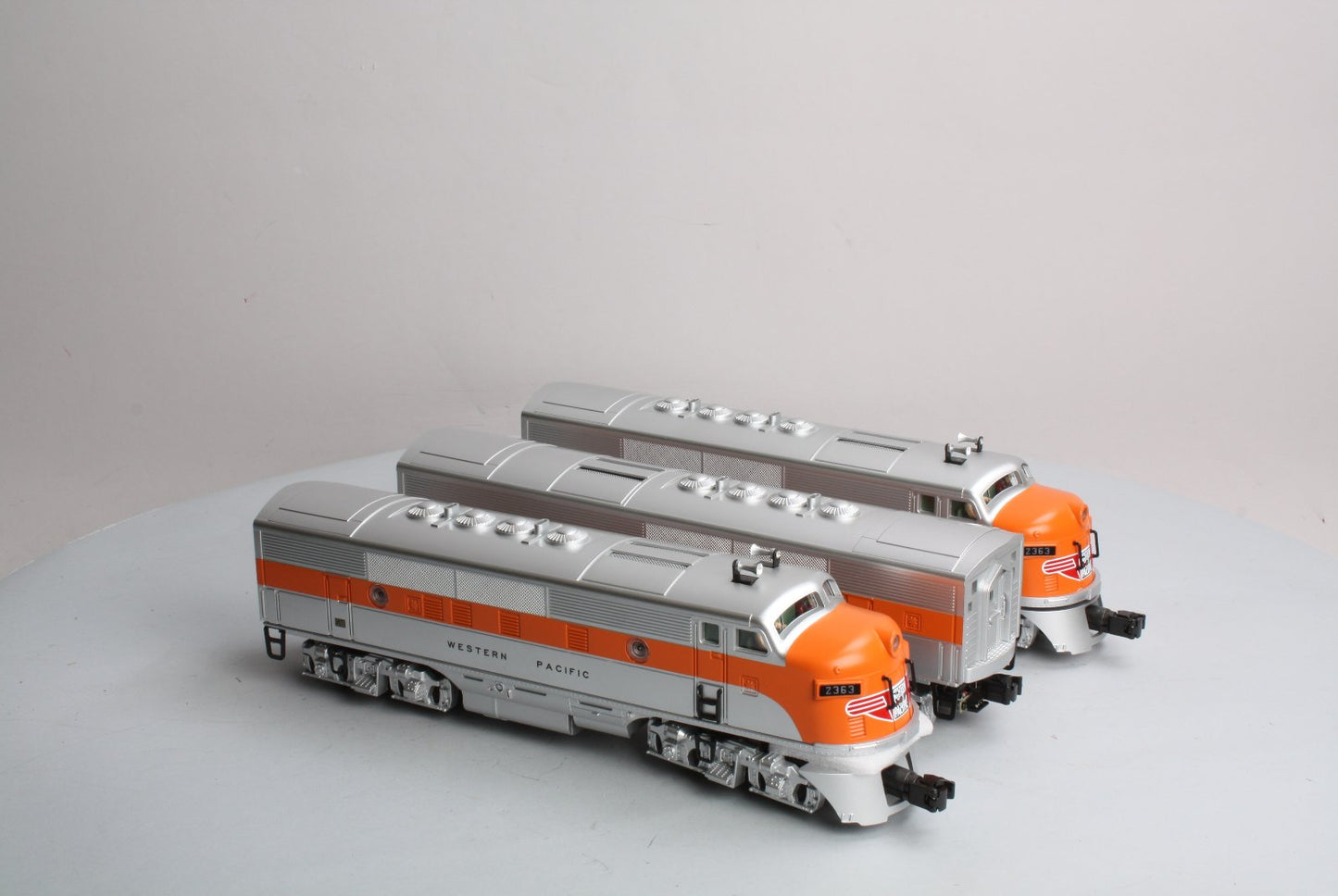 MTH 30-2776-1 Western Pacific F-3 ABA Diesel Engine Set w/PS 2.0 #2363