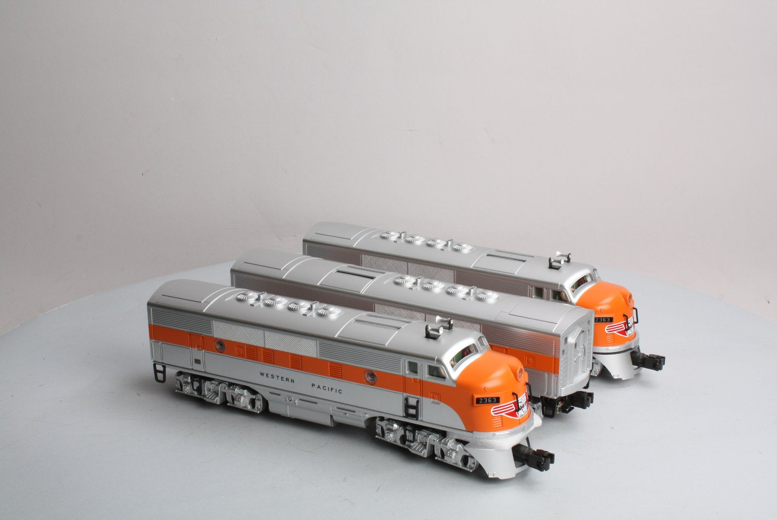 MTH 30-2776-1 Western Pacific F-3 ABA Diesel Engine Set w/PS 2.0 #2363