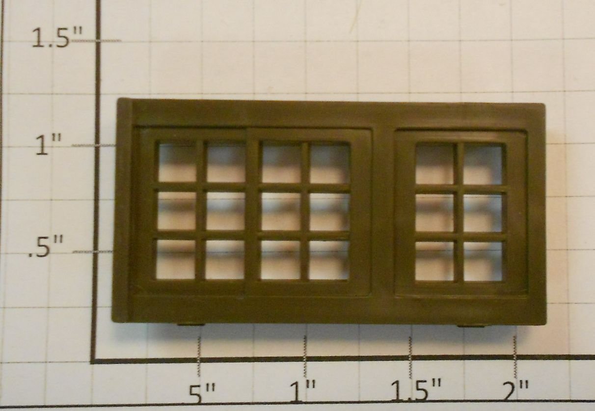 Lionel 132-12B Brown Operating Freight Station Window