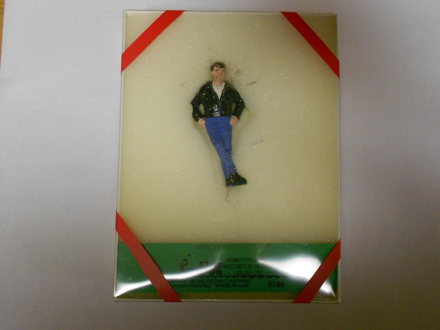 Kramer 006 G Scale Man with black jacket