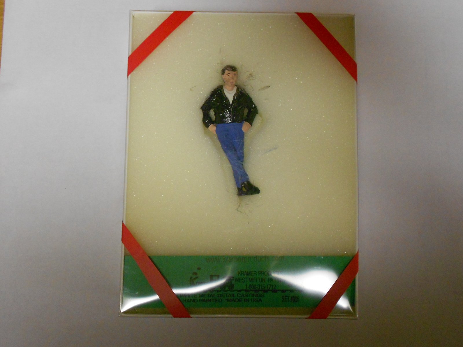 Kramer 006 G Scale Man with black jacket