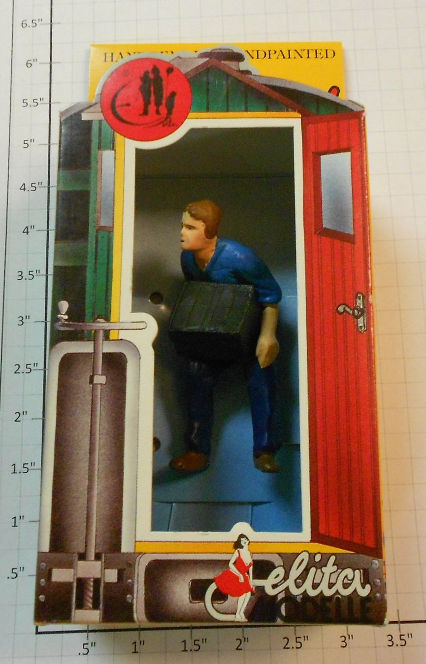 Elita Modelle 10024 Siting man with box figure