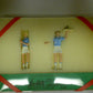 Kramer 009 G Scale Two dinner girls with blue shirts