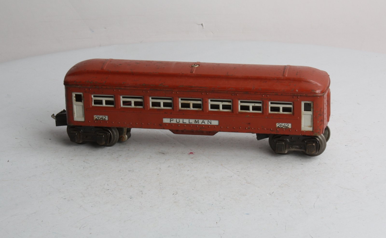 Lionel 2642, 2643 Vintage O Prewar Tinplate Pullman Passeger Car Set