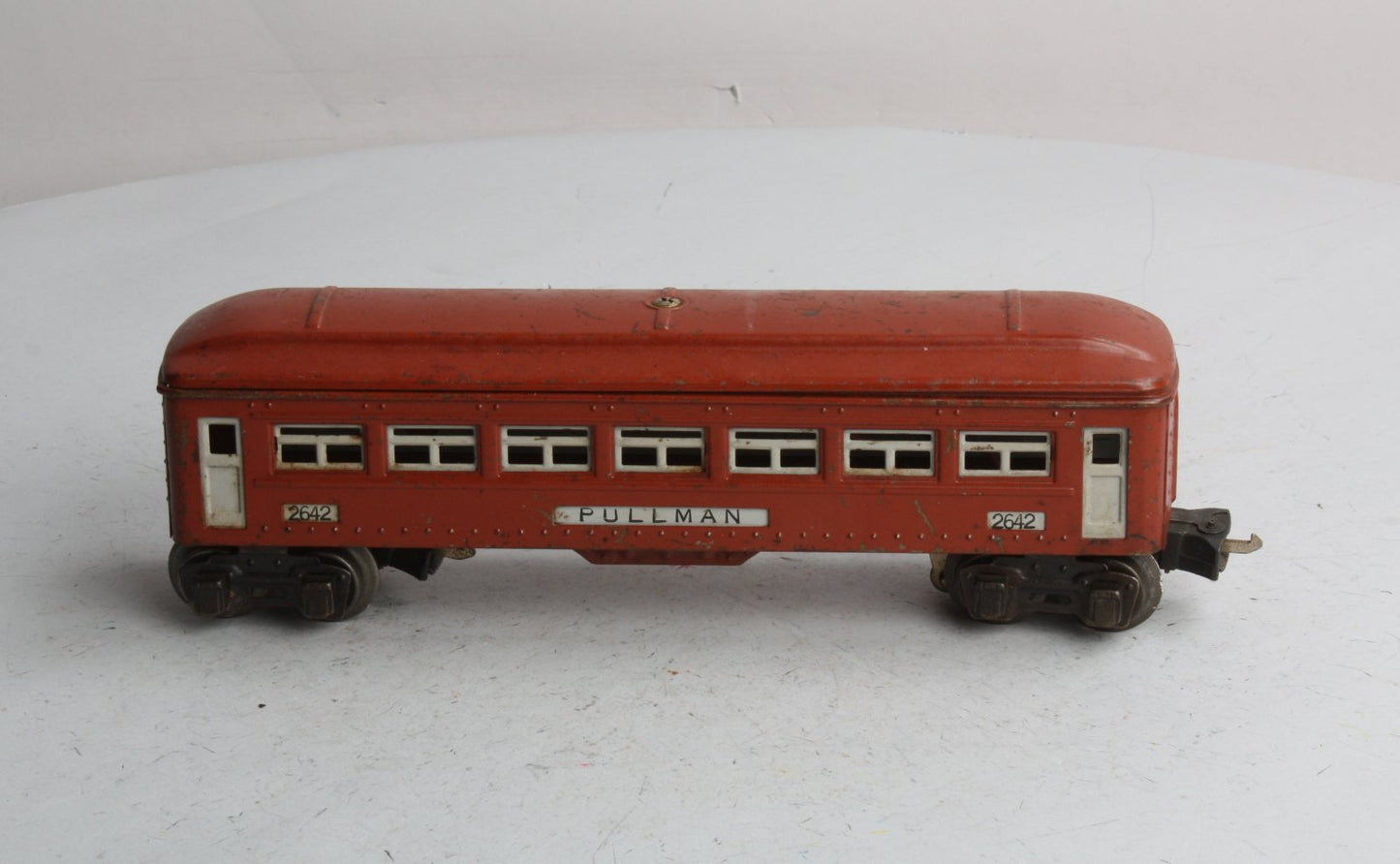 Lionel 2642, 2643 Vintage O Prewar Tinplate Pullman Passeger Car Set