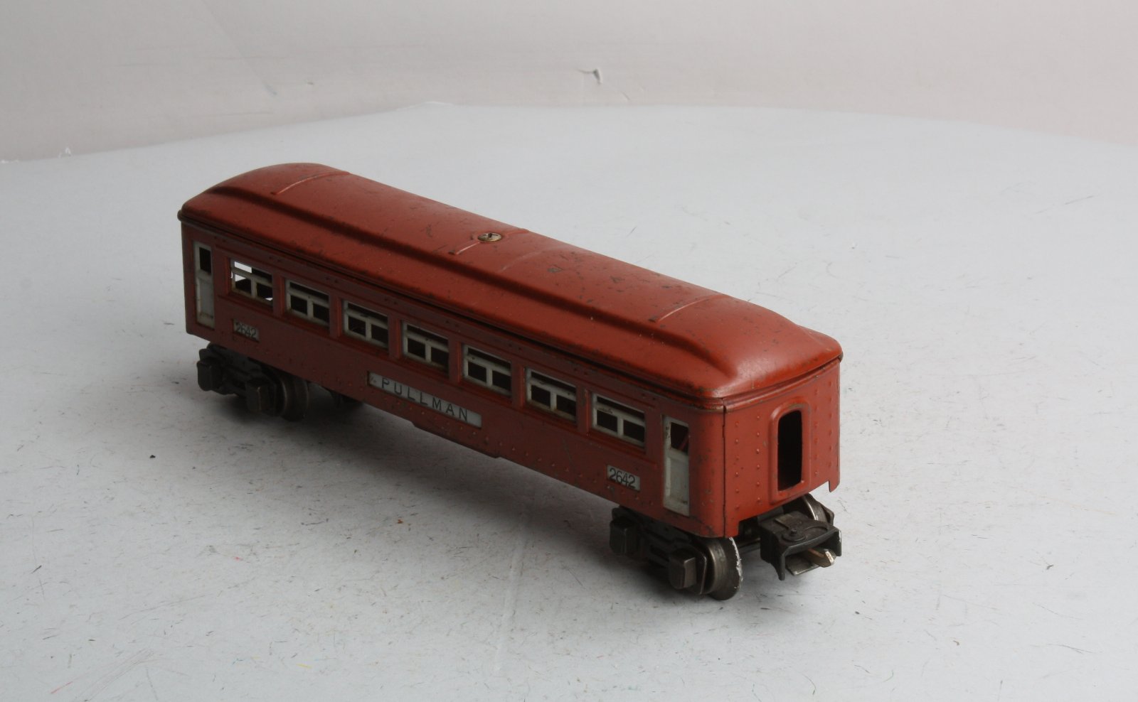Lionel 2642, 2643 Vintage O Prewar Tinplate Pullman Passeger Car Set
