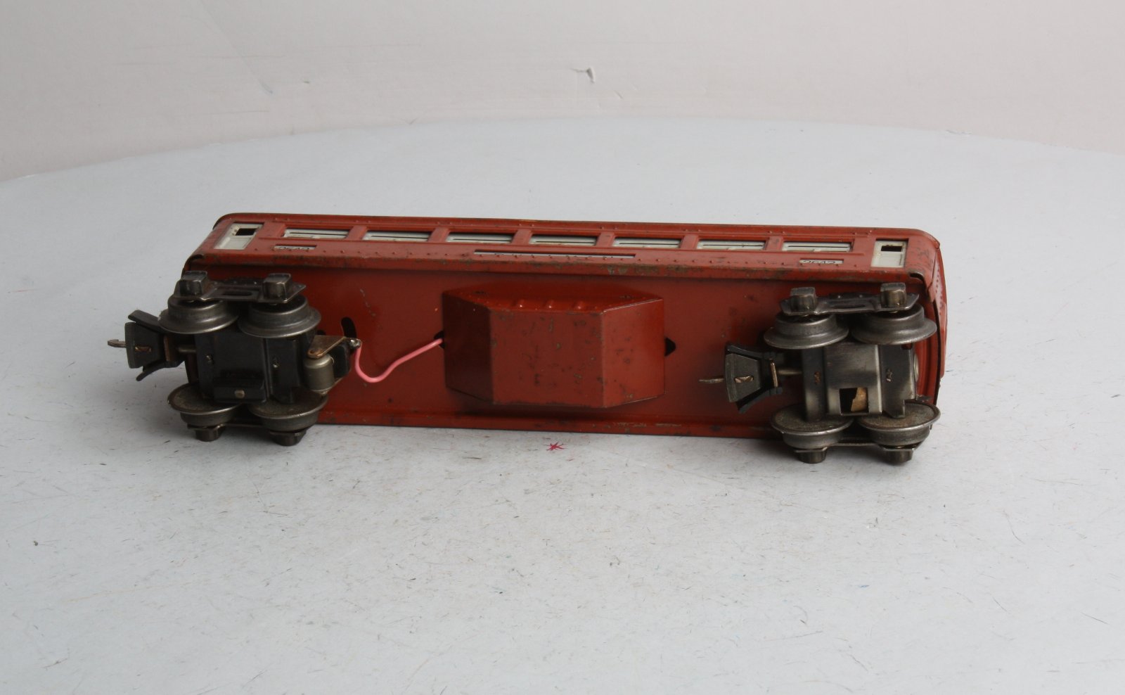 Lionel 2642, 2643 Vintage O Prewar Tinplate Pullman Passeger Car Set