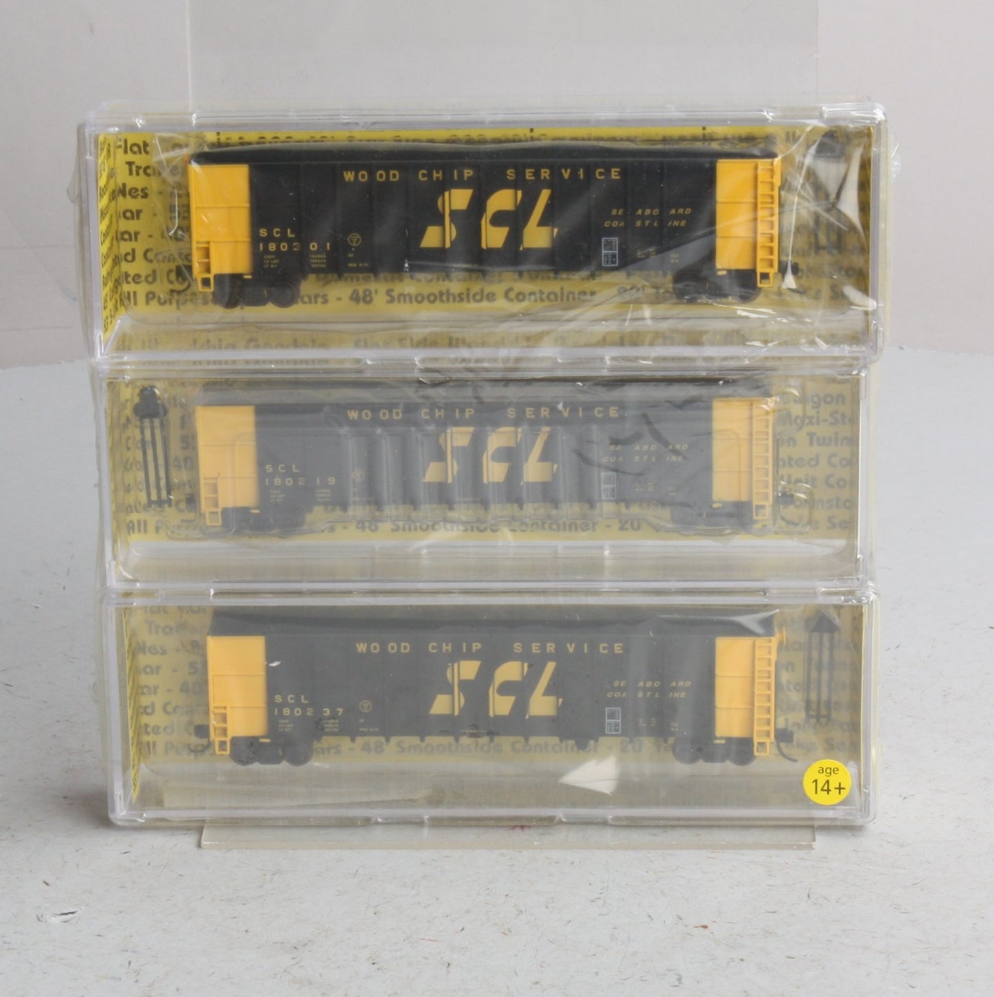 Deluxe Innovations 105603 Seaboard Coast Line Deep Rib Woodchip 3-Pack
