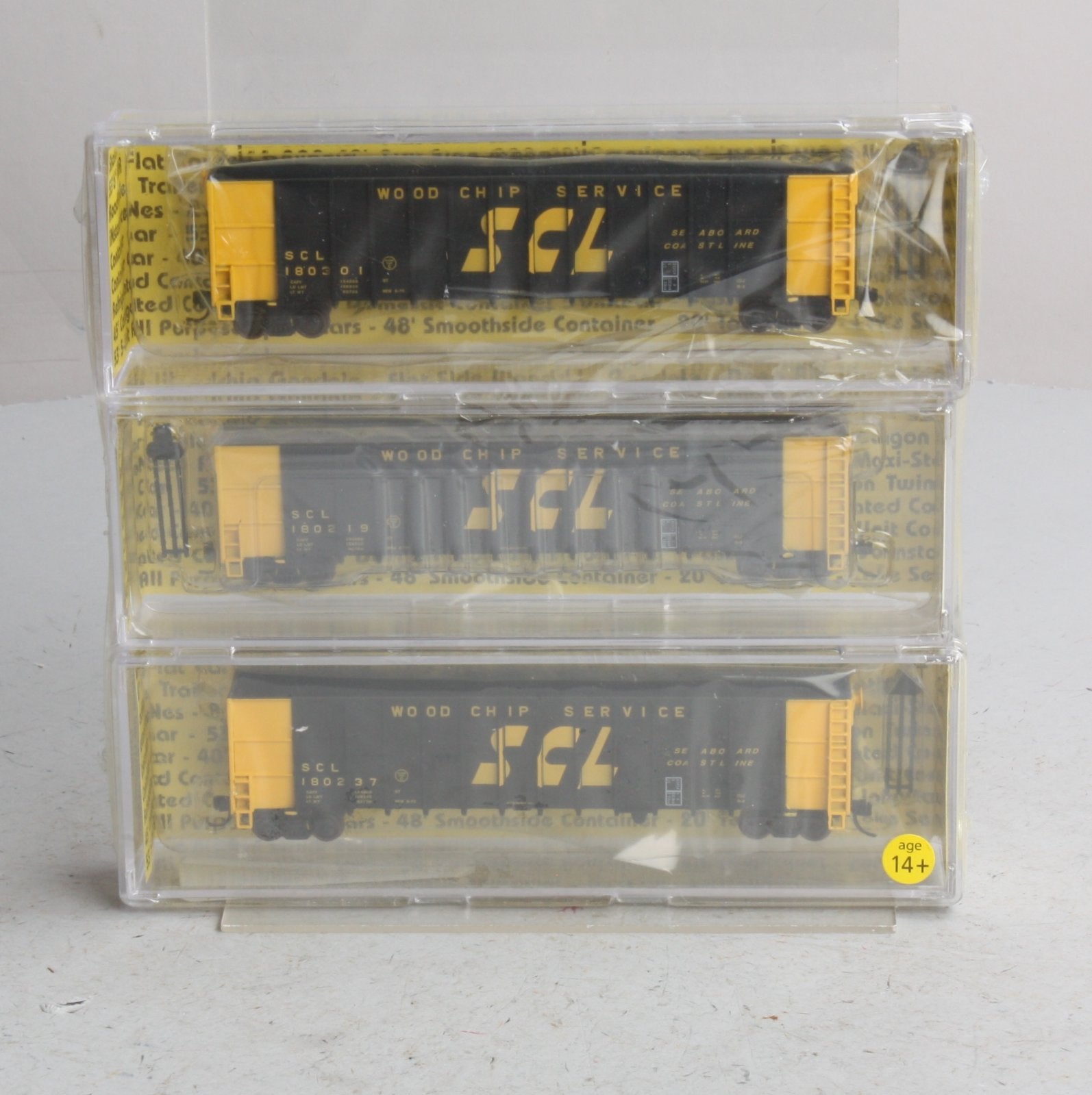 Deluxe Innovations 105603 Seaboard Coast Line Deep Rib Woodchip 3-Pack