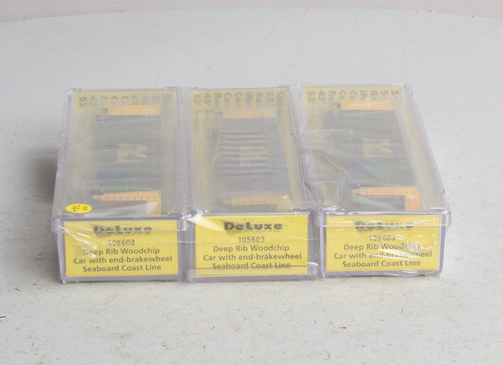 Deluxe Innovations 105603 Seaboard Coast Line Deep Rib Woodchip 3-Pack