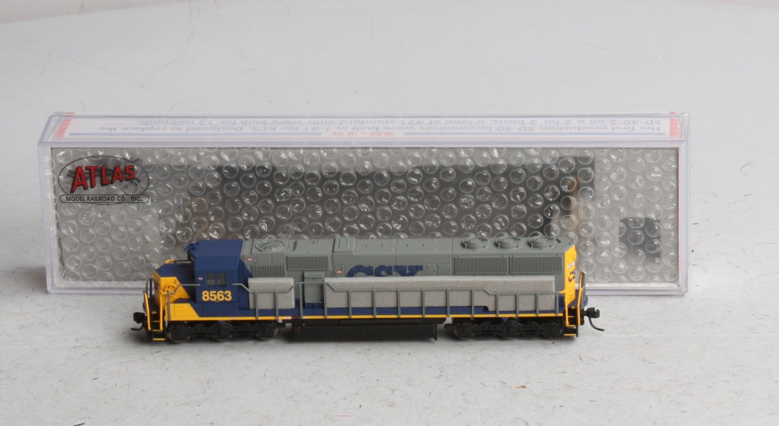 Atlas 49327 N Scale CSX SD50 #8563