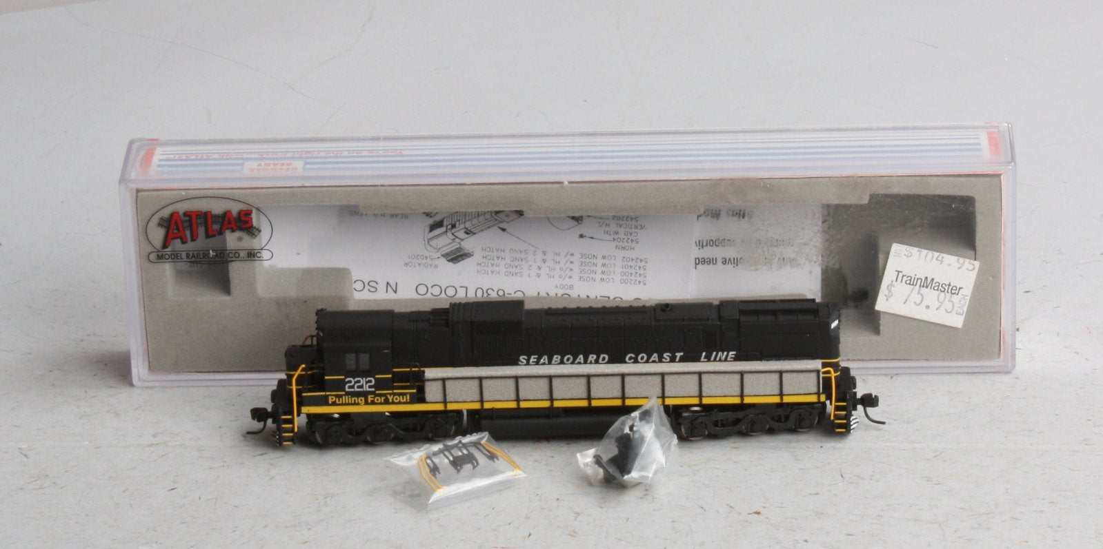 Atlas 54215 N Scale Seaboard Coast Line C-630 Diesel Locomotive