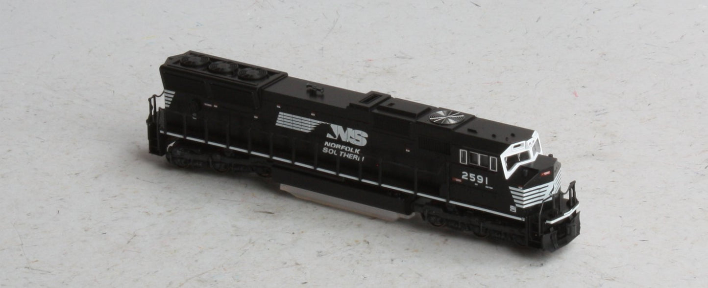 Kato 176-7501 N Scale NS SD70M #2591 Black w/White Face