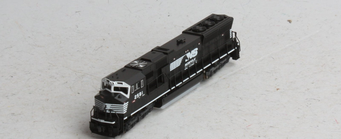 Kato 176-7501 N Scale NS SD70M #2591 Black w/White Face