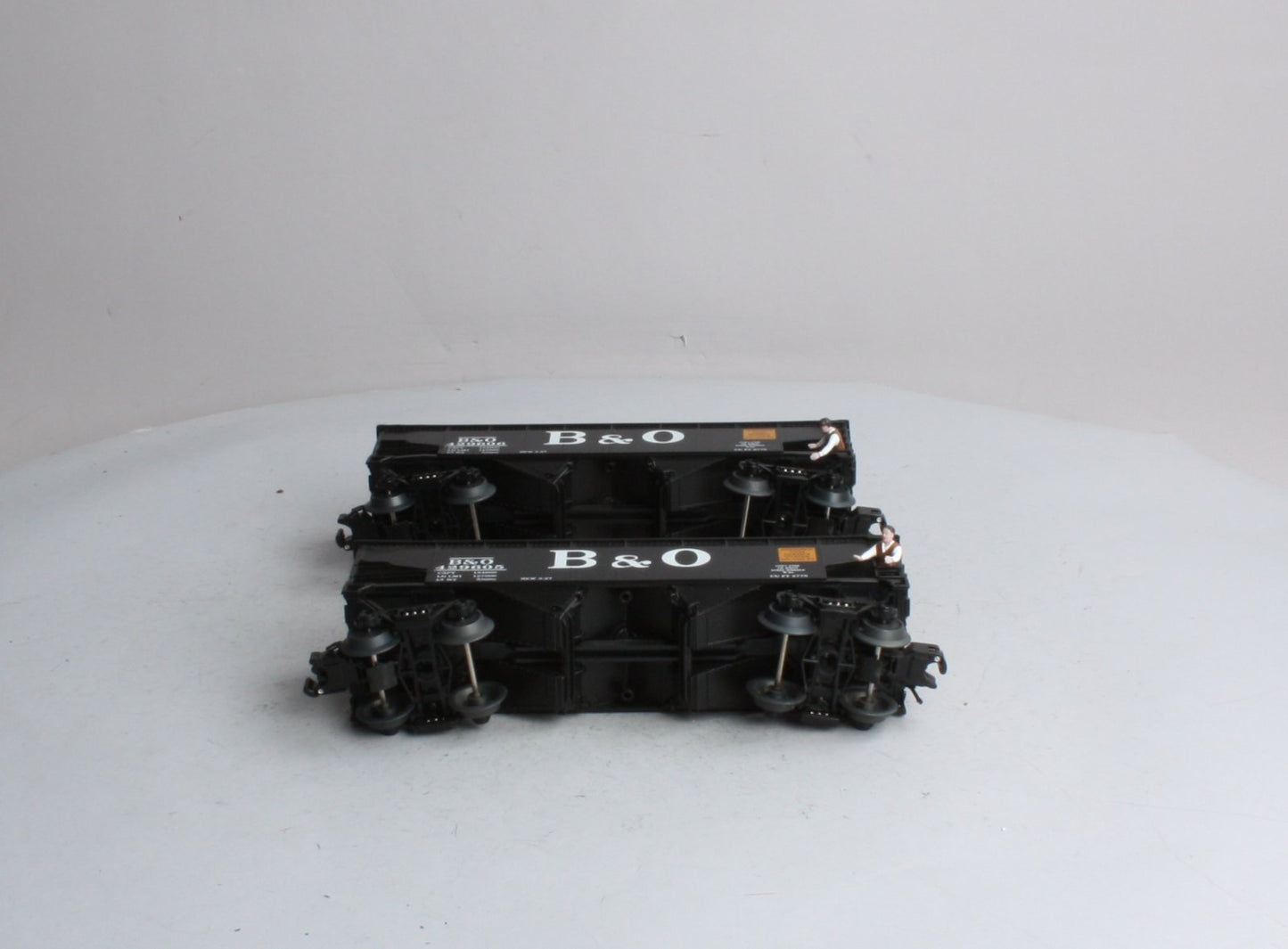 RMT 962232 O Gauge Baltimore & Ohio 2-Bay Coal Hopper Set