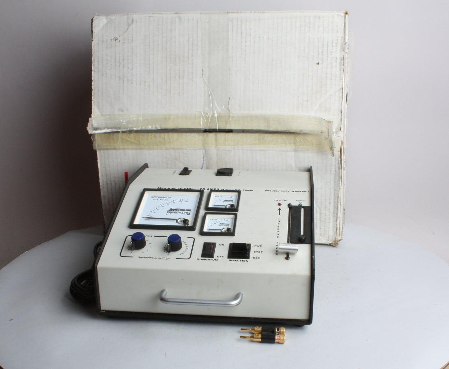 Bridgewerks SRS-20 20 Amp Power Pack Controller with Speedometer