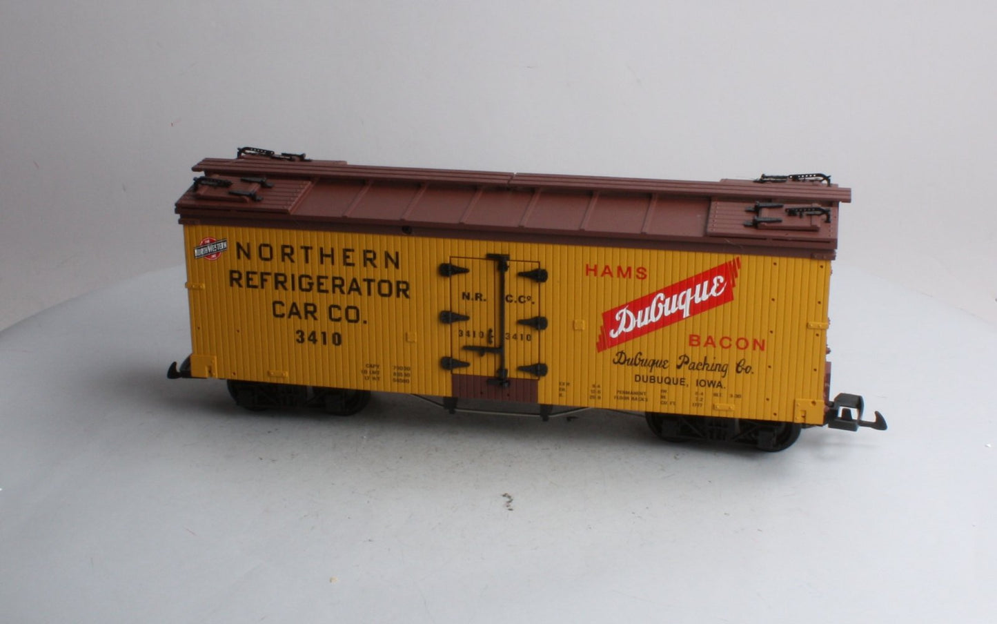 USA Trains 16364 G Northern Refrigerator Car Co. Hams Dubuque Bacon #3410