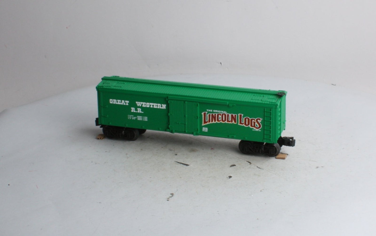 Lionel 6-30034 Great Western "The Original Lincoln Logs" Boxcar #26192