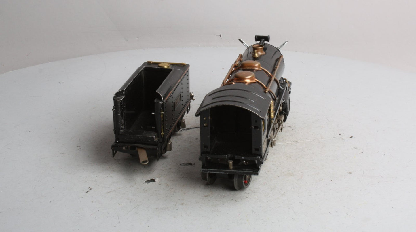 Lionel 261 Vintage O Gauge Prewar Steam Locomotive & Tender