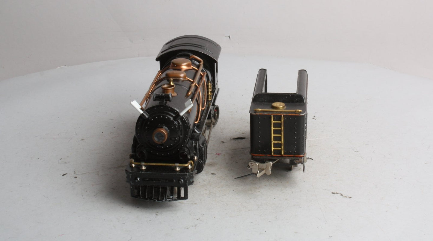 Lionel 261 Vintage O Gauge Prewar Steam Locomotive & Tender