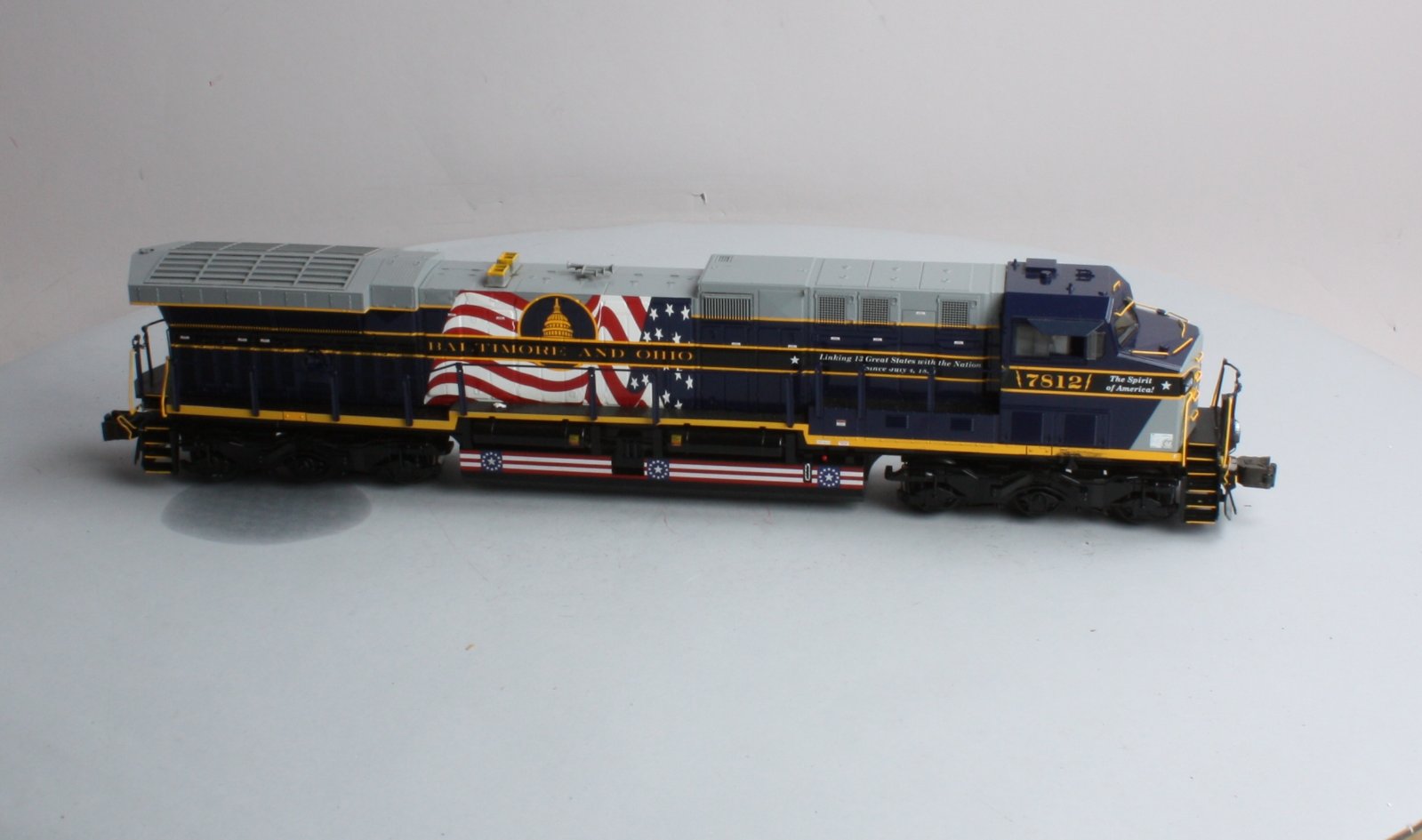Lionel 6-38404 CSX Heritage Baltimore & Ohio AC6000 Diesel Locomotive #7812