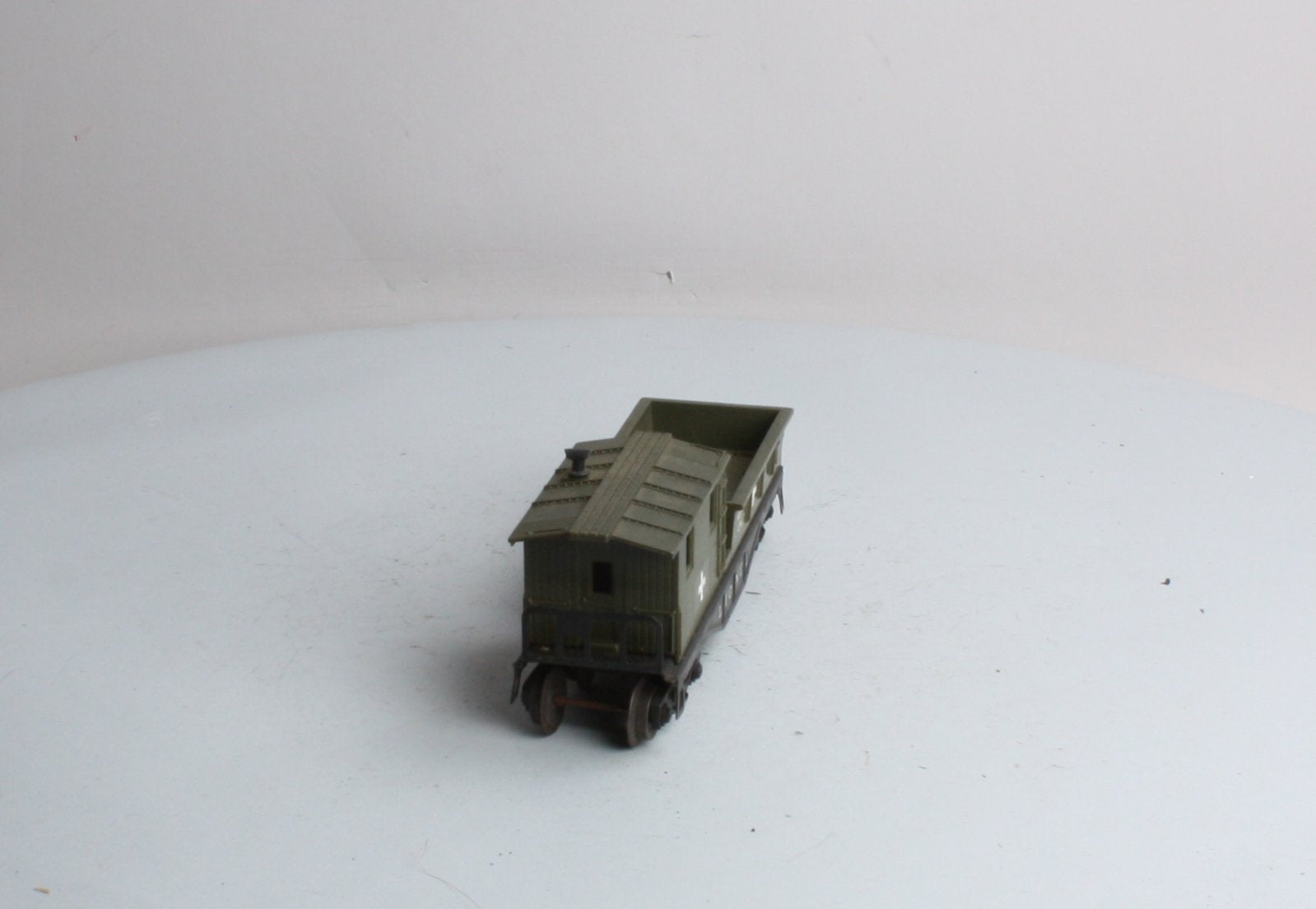 Lionel 6119-125 Vintage O Olive Drab Rescue Work Caboose