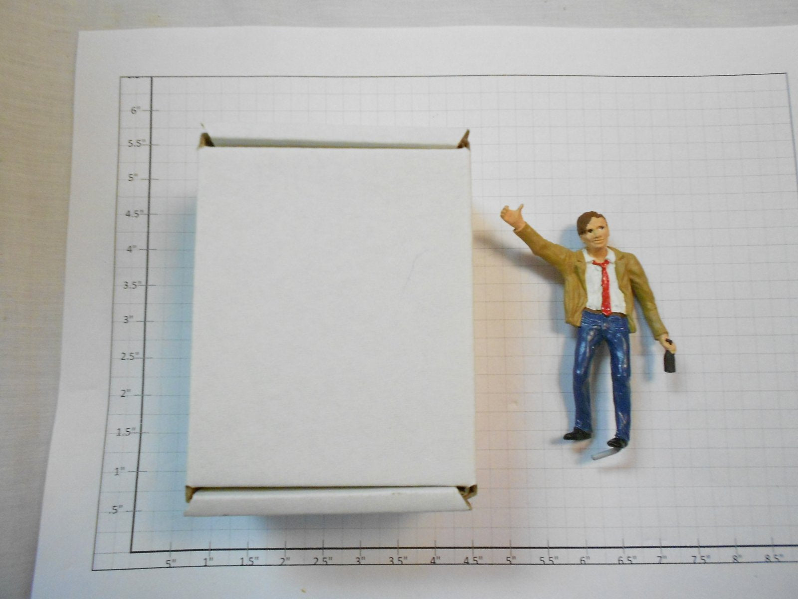 Taura Figures 10.04 White Metal Drunken Man Figure