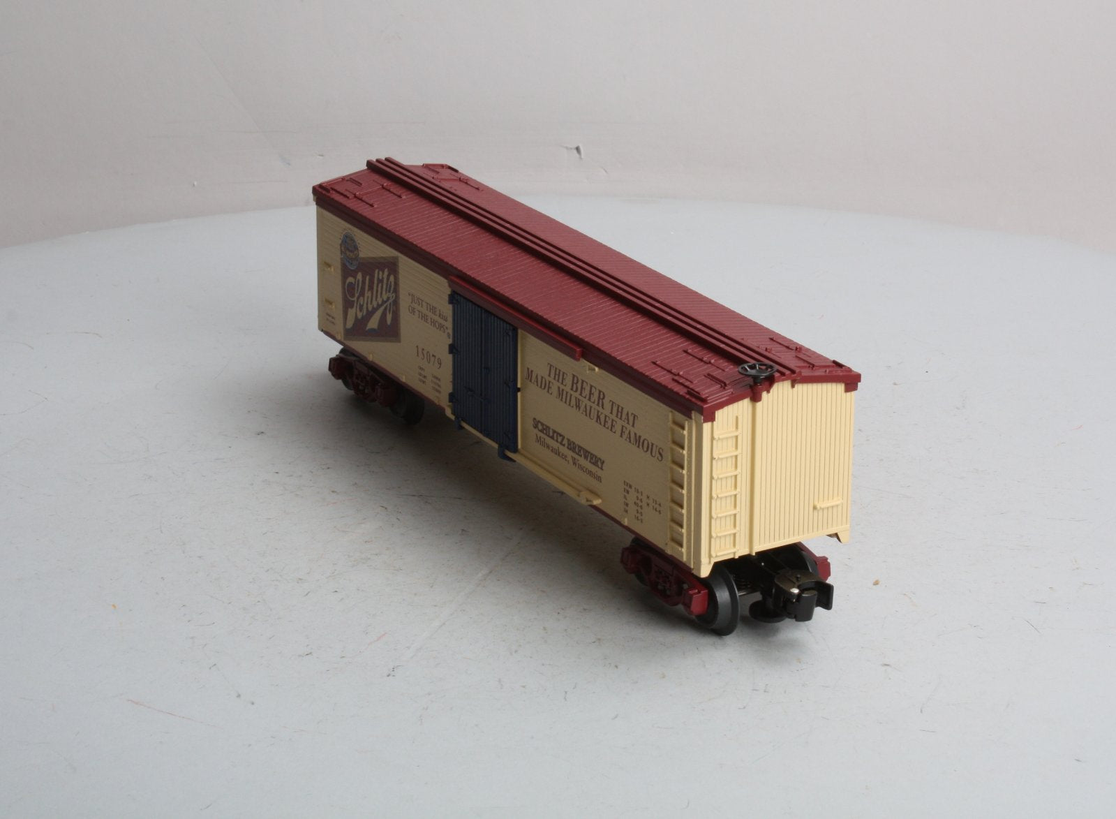 Lionel 6-15079 O Gauge Schlitz Wood-Sided Reefer