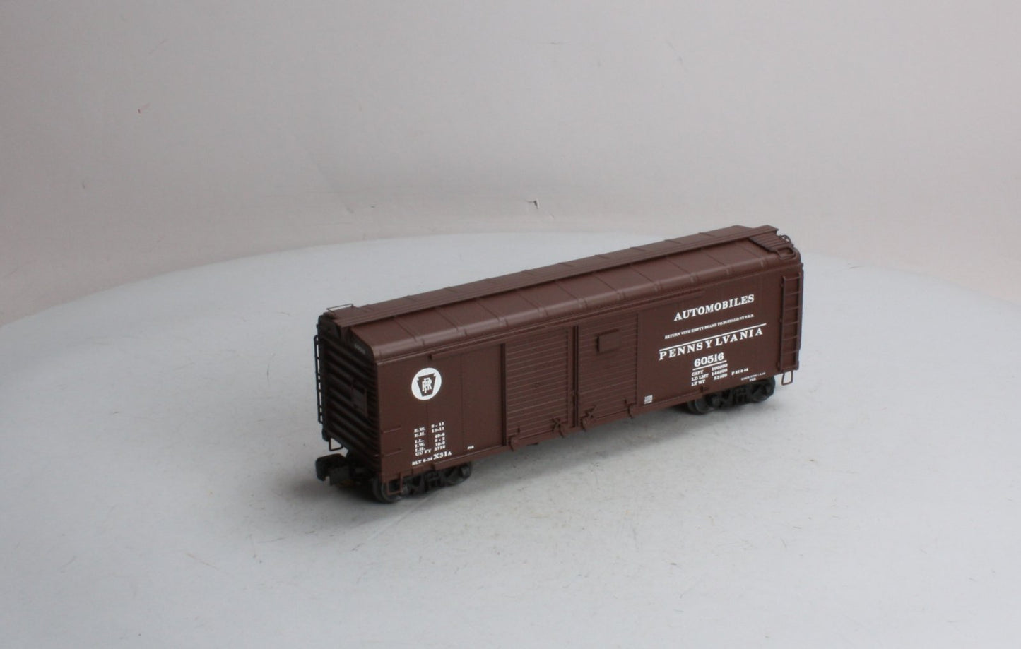 Lionel 6-17736 O Gauge Pennsylvania Railroad Round Roof Boxcar #60516