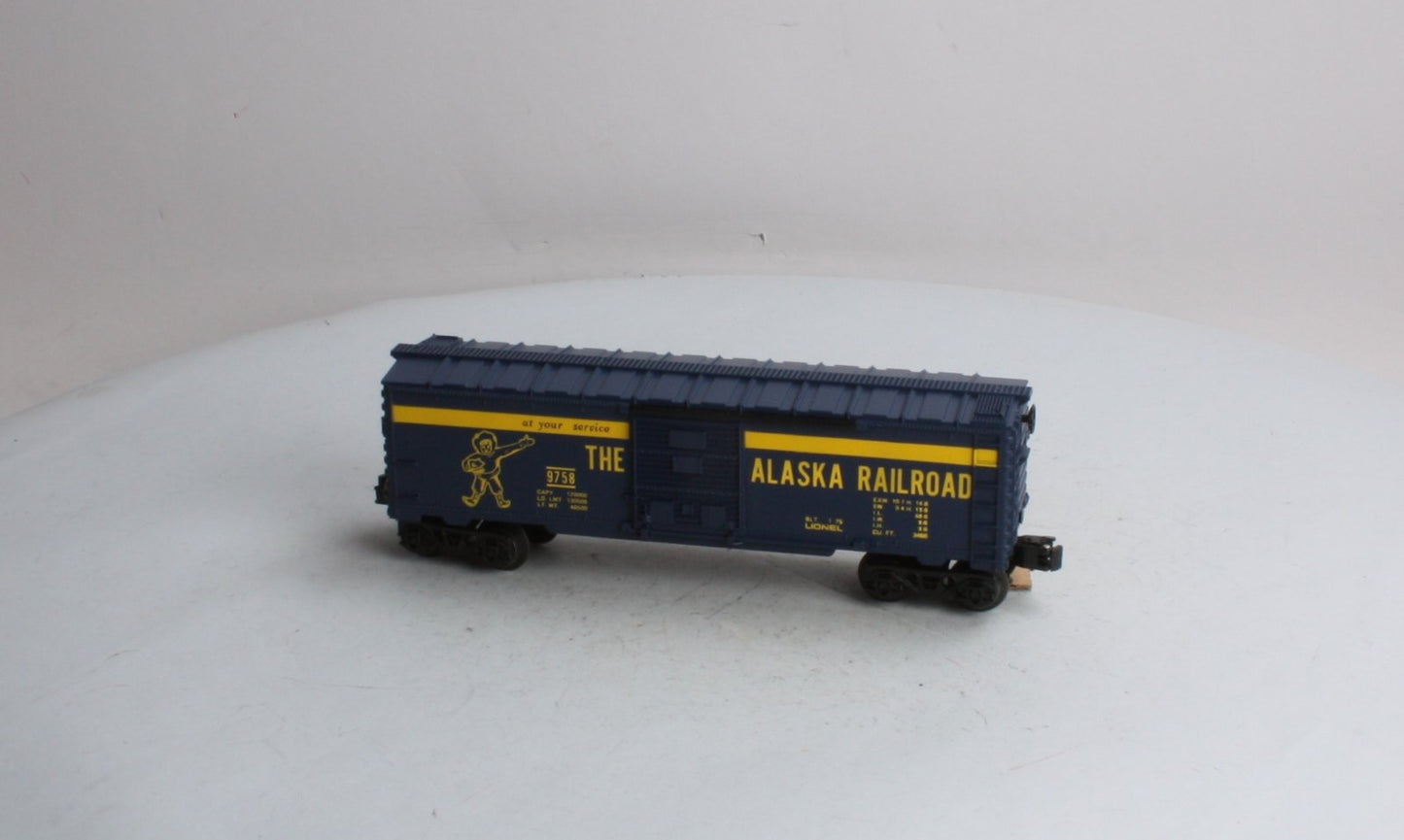 Lionel 6-9758 O Gauge Alaska Railroad Boxcar
