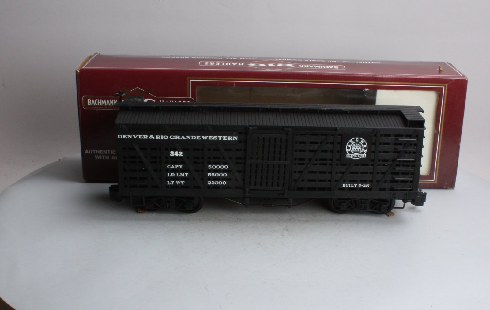 Bachmann 98118 G Scale Denver & Rio Grande Western Stock Car