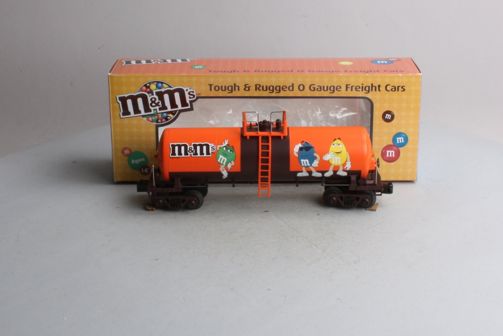 MTH 30-73373 O Gauge M&Ms Modern Tank Car
