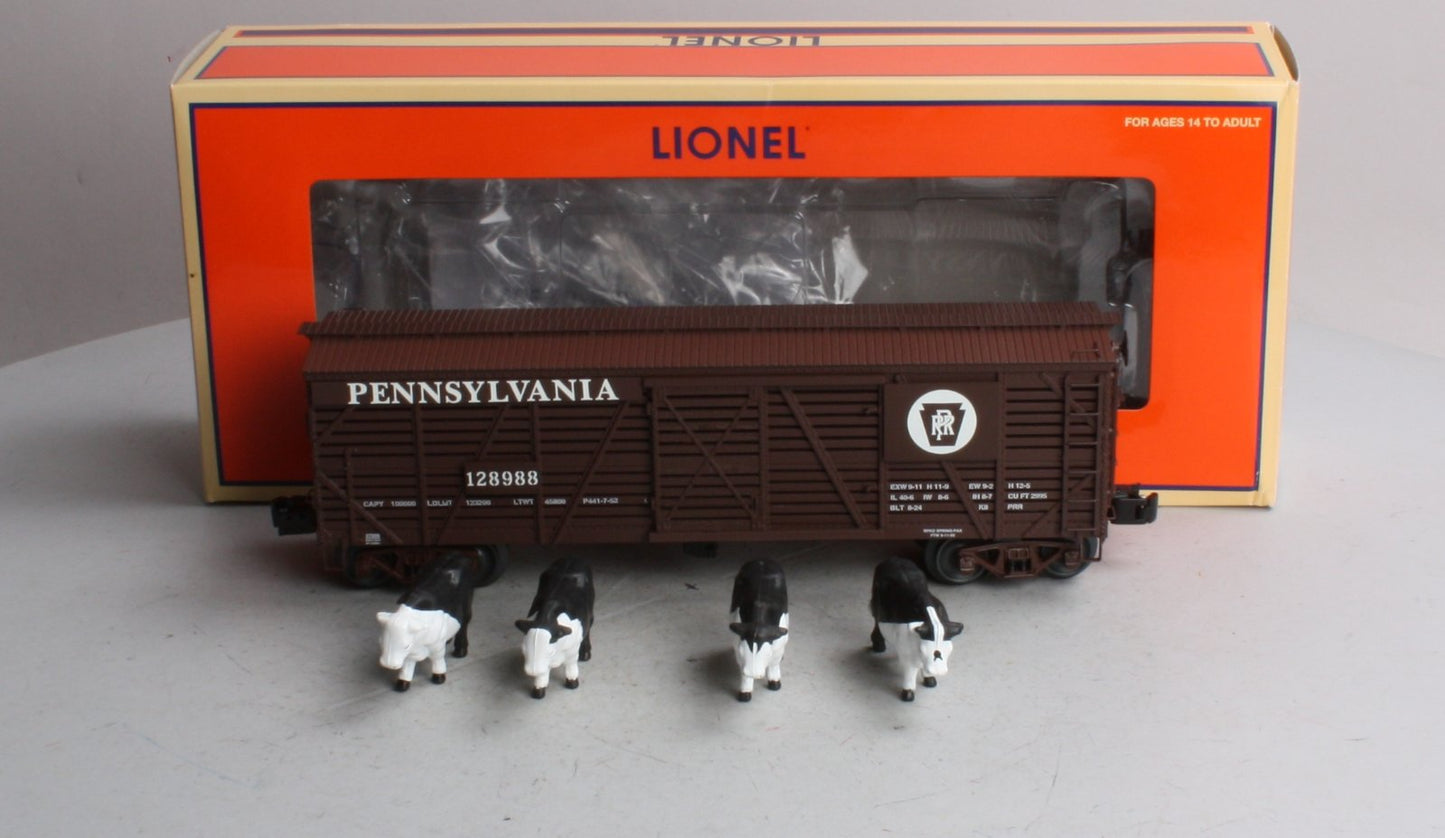 Lionel 6-27259 O Gauge Pennsylvania Railroad ACF Stock Car #128988