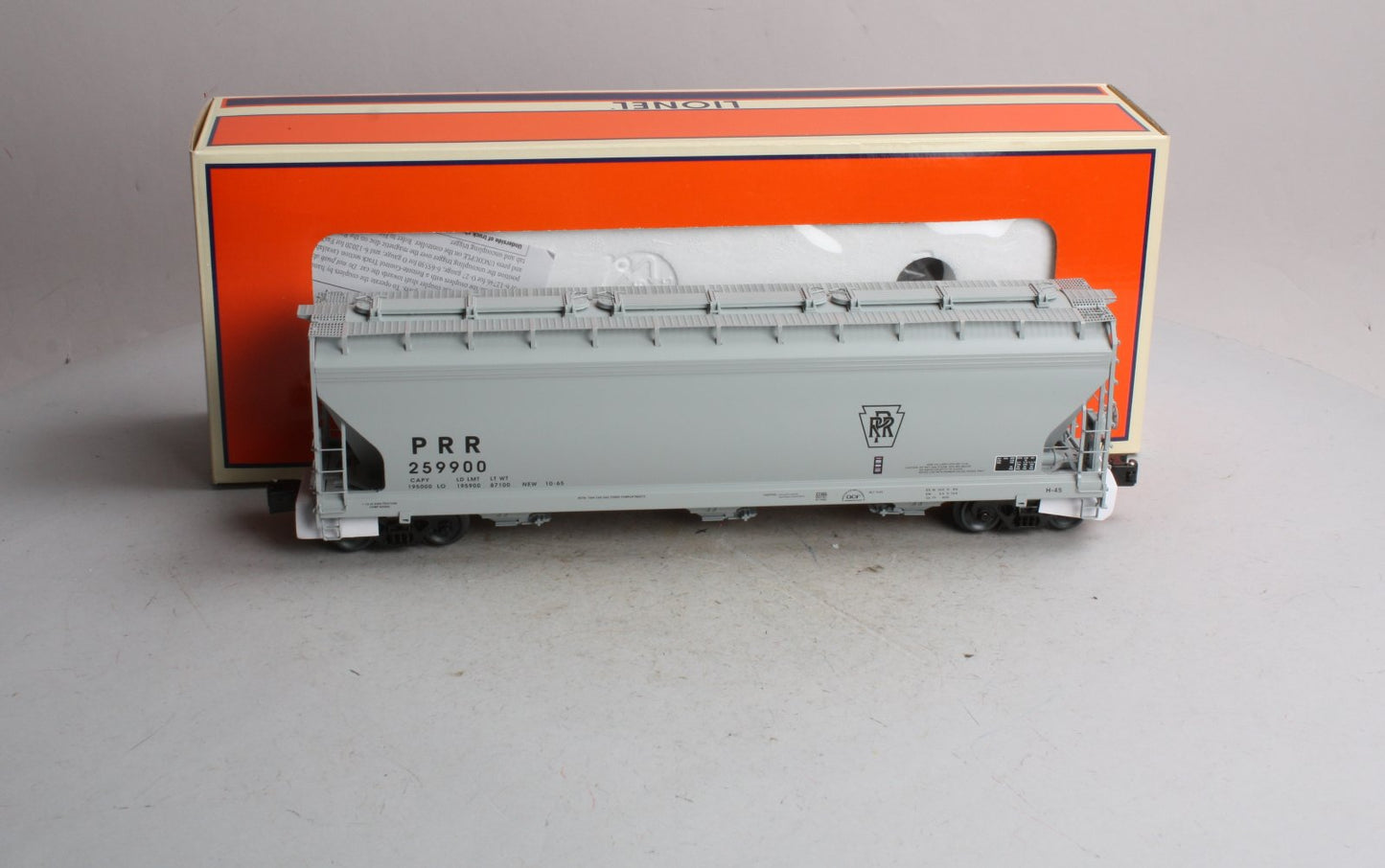 Lionel 6-27463 O Gauge Pennsylvania ACF 3-Bay Hopper #259900